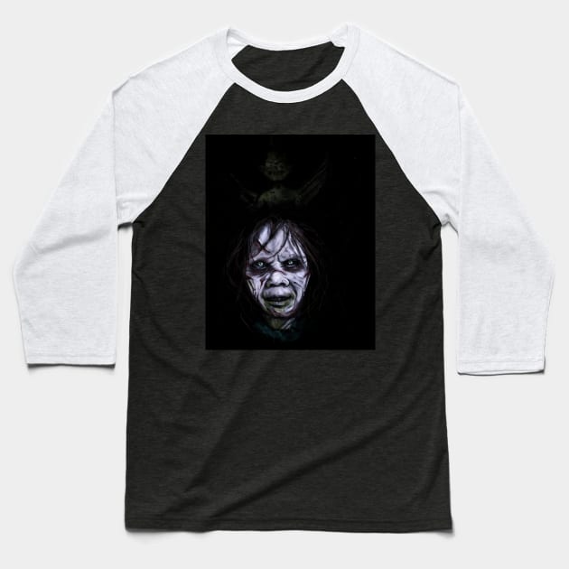 The Exorcist Baseball T-Shirt by Art Of Lunatik